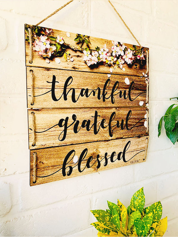 Thankful, Grateful, Blessed | Multi Tier Hanging
