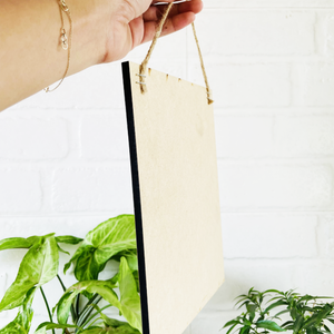 Enjoy the little things | 9 x 7 inches Wooden Boards