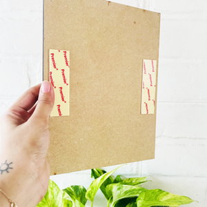 This kitchen is seasoned with love | 9 x 7 inches Wooden Boards